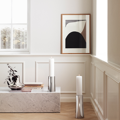 Georg Jensen Ambience lysestage 20 cm