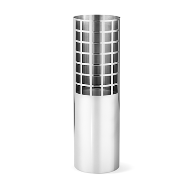 Georg Jensen Matrix Tube vase medium
