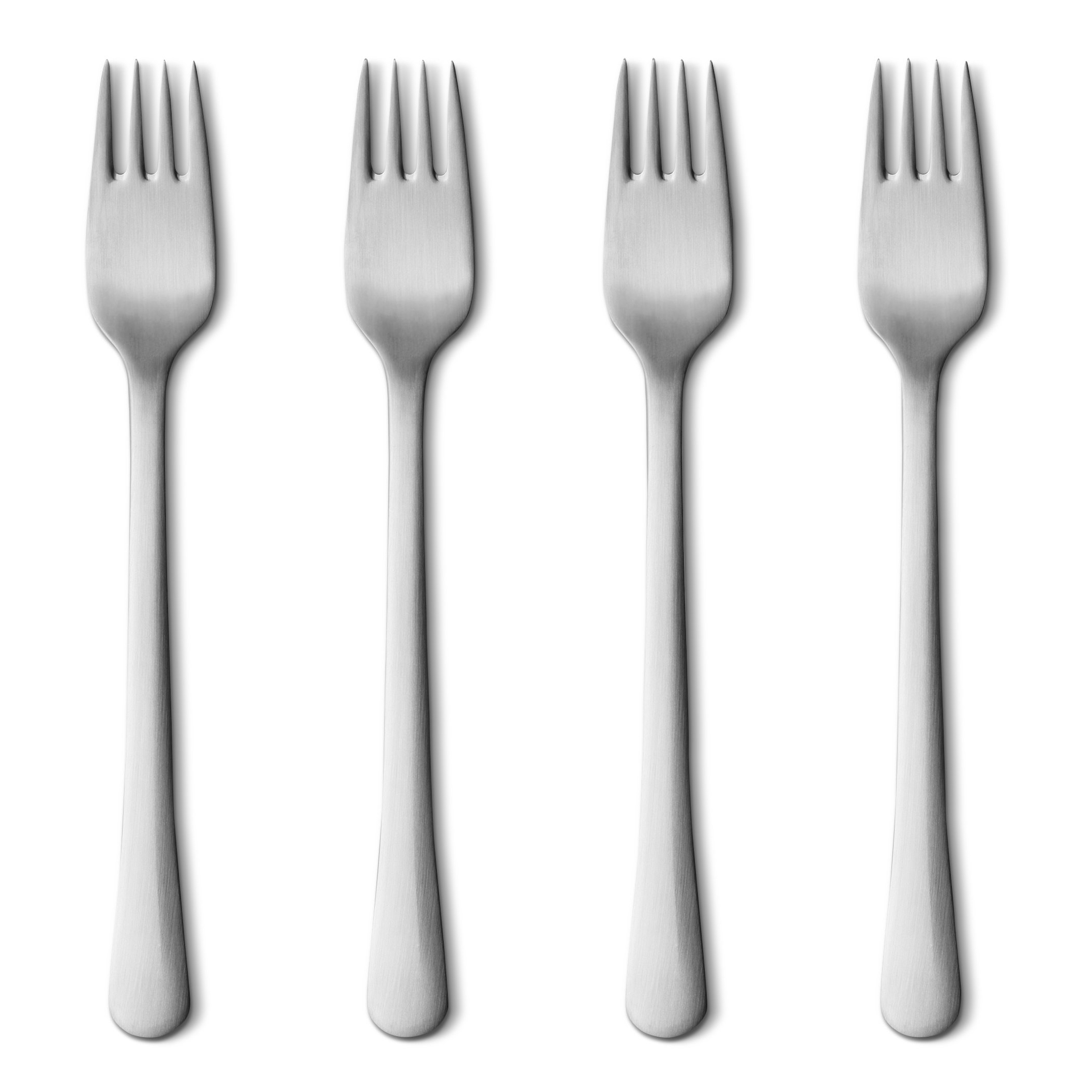 Georg Jensen Copenhagen kagegaffel mat 4 stk