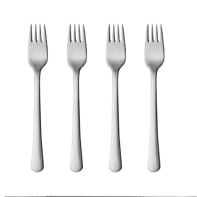 Georg Jensen Copenhagen kagegaffel mat 4 stk.