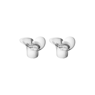 Georg Jensen Bloom Botanica fyrfadsstage 2 stk.