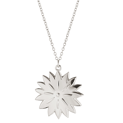 Georg Jensen 2020 ornament nellike i kæde palladium