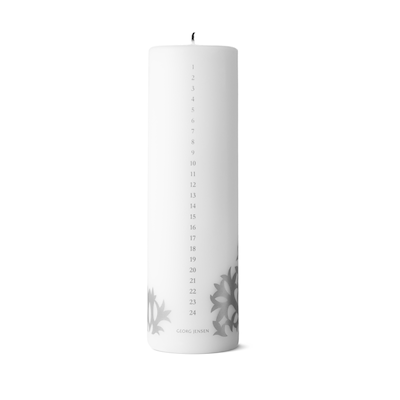Georg Jensen 2020 kalenderlys stål