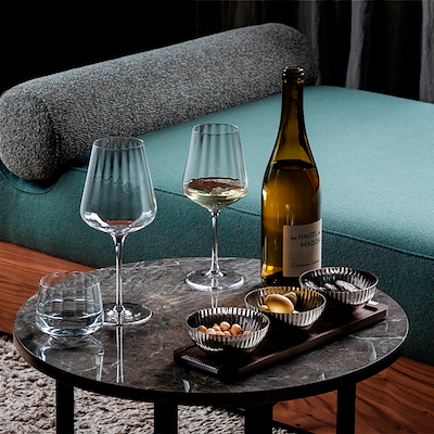 Georg Jensen Bernadotte hvidvinsglas 6 stk. 43 cl