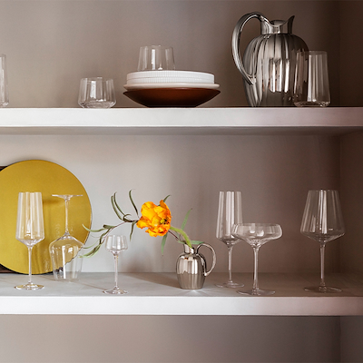 Georg Jensen Bernadotte hvidvinsglas 6 stk. 43 cl