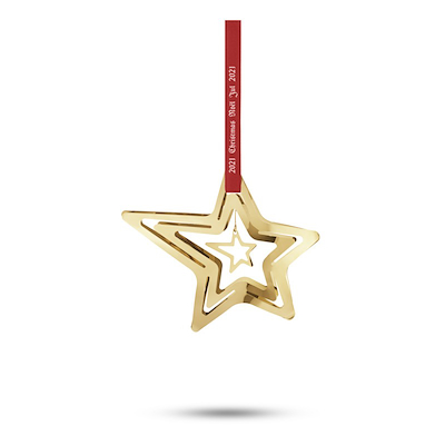 Georg Jensen Juleuro 2021 stjerneskud forgyldt