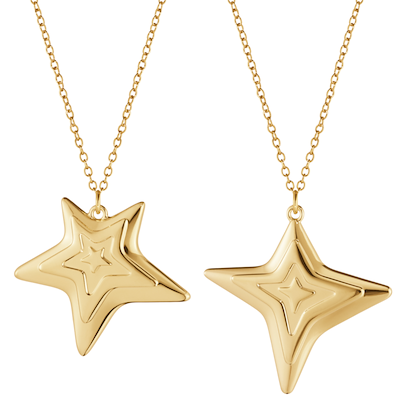 Georg Jensen 2021 ornamenter 2 stk. forgyldt