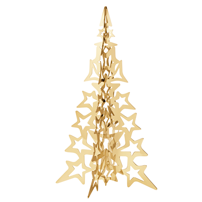 Georg Jensen 2021 juletræ forgyldt 20 cm