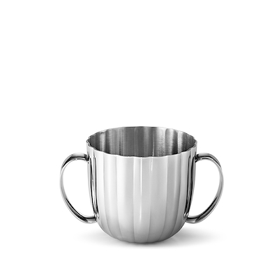 Georg Jensen Bernadotte barnesæt med kop og tallerken