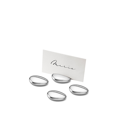 Georg Jensen SKY bordkortholdere 4 stk.