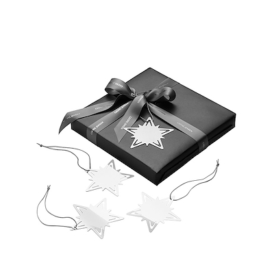 Georg Jensen Classic Christmas julegavemærke 4 stk.