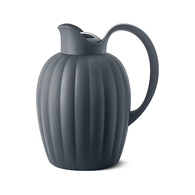 Georg Jensen Bernadotte termokande mørkegrå 1 liter