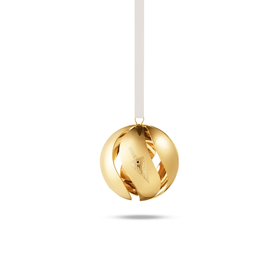 Georg Jensen Jul 2022 julekugle forgyldt