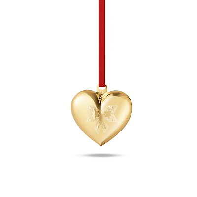 Georg Jensen Jul 2022 julehjerte guld H5,4 cm