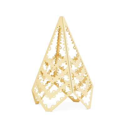 Georg Jensen Jul 2022 Juletræ Forgyldt Stort