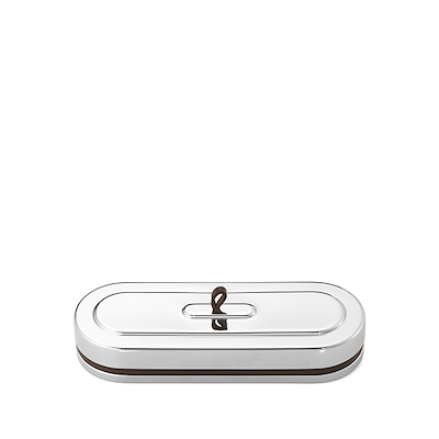 Georg Jensen Manhattan Rund Æske Stor