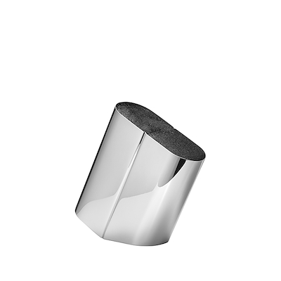 Georg Jensen Alfredo knivblok stål blank