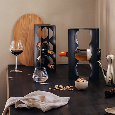 Georg Jensen Alfredo vinreol sort