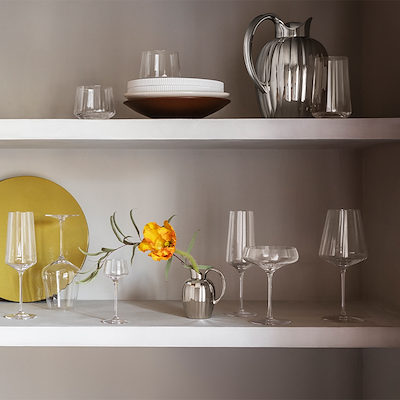 Georg Jensen Bernadotte cocktailglas 20 cl 2 stk.