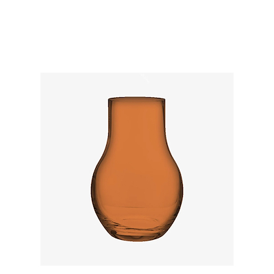 Georg Jensen CAFU vase glas amber lille
