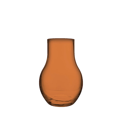 Georg Jensen CAFU vase glas amber lille