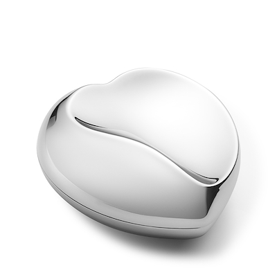 Georg Jensen Heart Box bonbonniere rød stor