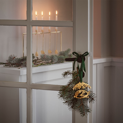 Georg Jensen juleuro 2023 dådyr forgyldt