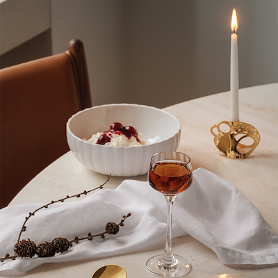 Georg Jensen Jul 2023 kertelysestager guld