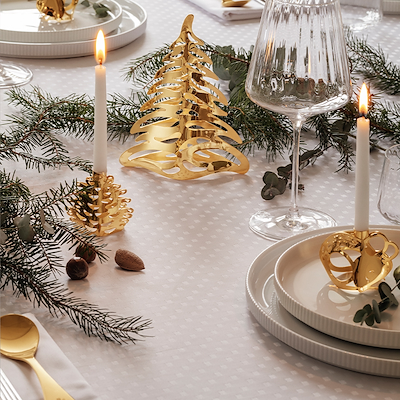 Georg Jensen Jul 2023 kertelysestager guld