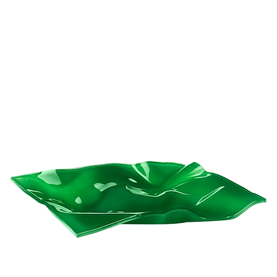 Georg Jensen Panton fad grøn mellem 27x32 cm