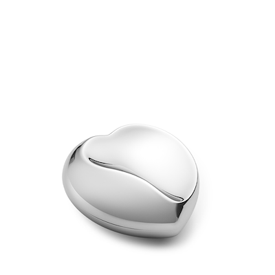 Georg Jensen Heart Box bonbonniere lille sort