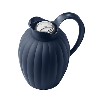 Georg Jensen Bernadotte termokande blå 1 liter
