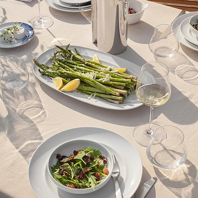 Georg Jensen Koppel Dinnerware oval severingsfad 23cm