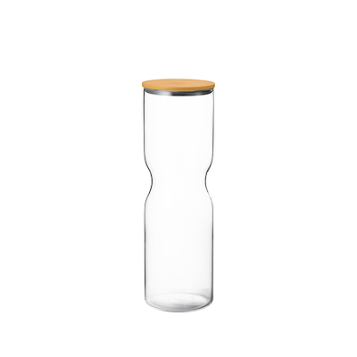 Georg Jensen Alfredo opbevaringsglas gul 2 liter