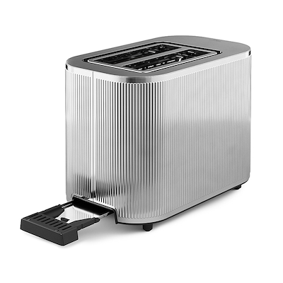 Georg Jensen Bernadotte brødrister stål 1000 watt