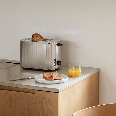 Georg Jensen Bernadotte brødrister stål 1000 watt