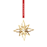 Georg Jensen juleuro stjerne 2024 forgyldt