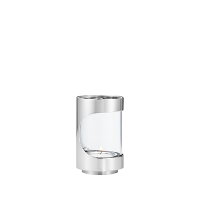 Georg Jensen Chrome Contours fyrfadsstage H12 cm