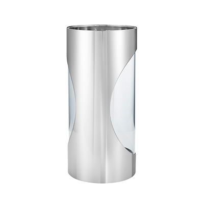 Georg Jensen Chrome Contours lysestage stor H33 cm