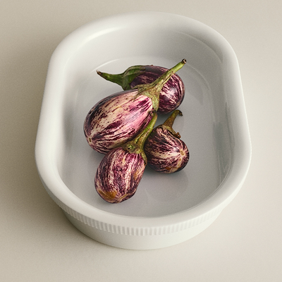 Georg Jensen Bernadotte ovalt ovnfast fad