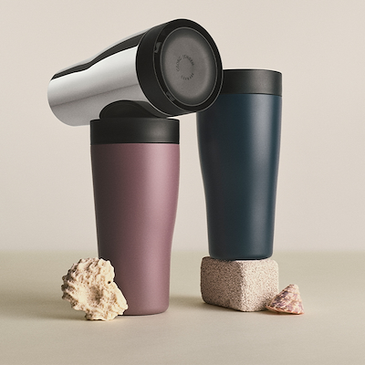 Georg Jensen Sky termokop blå 40 cl