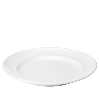 Georg Jensen Koppel Dinnerware hvid desserttallerken 19 cm