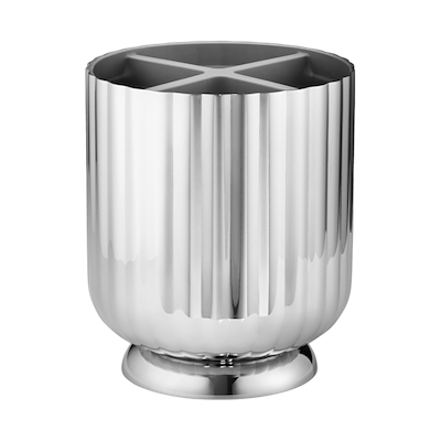 Georg Jensen Bernadotte bestikholder stål H15,1 cm