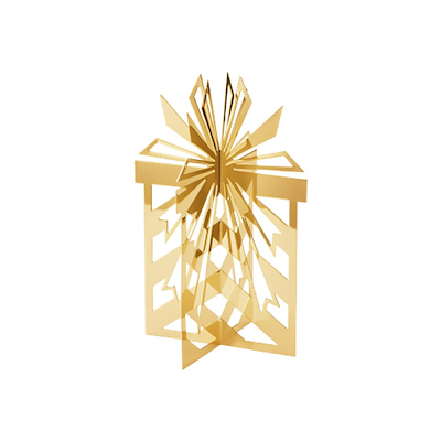 Georg Jensen Jul 2025 juleornament large forgyldt