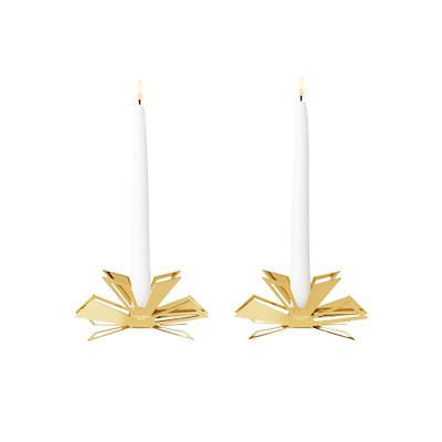 Georg Jensen Jul 2025 kertestage 2 stk. guld