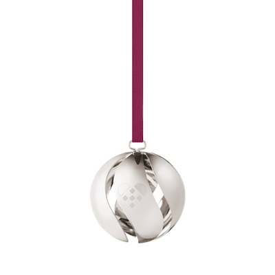 Georg Jensen jul 2025 julekugle palladium