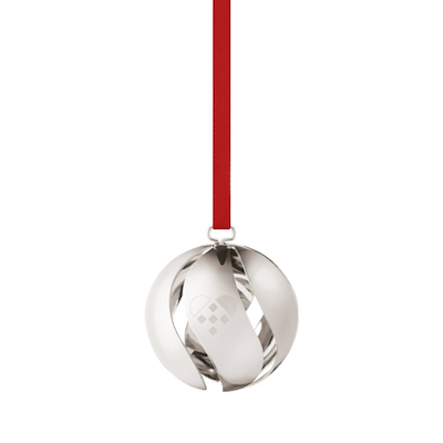 Georg Jensen jul 2025 julekugle palladium