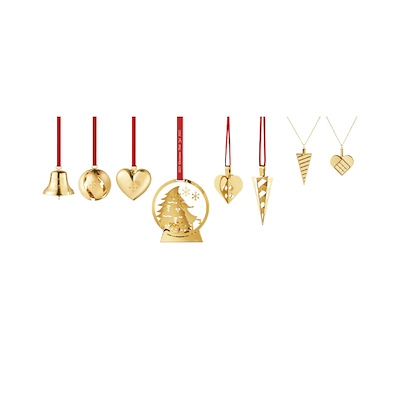 Georg Jensen Jul 2025 ornamentsæt 8 stk.
