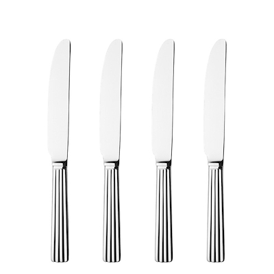 Georg Jensen Bernadotte smøreknive 4 stk.