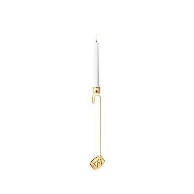 Georg Jensen Jul 2026 lyseholder tromme forgyldt